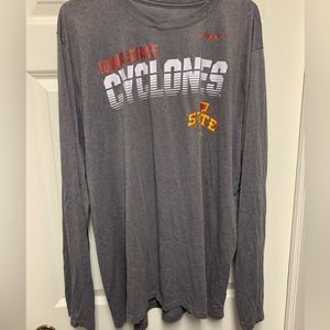 Grey men’s Nike long sleeve tee
